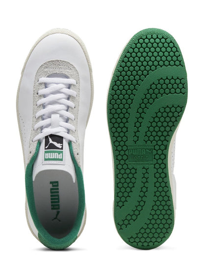 Star OG Mens White Green Sneakers