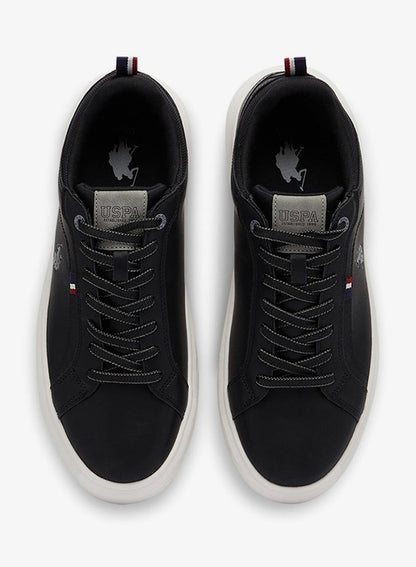 Men's Black Low-Top Sneakers - Designed for Style Shoes