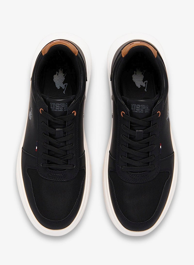 Men's Black Low-Top Limited Edition Sneakers Shoes - Super Light, A Dream for Every Feet Lover!