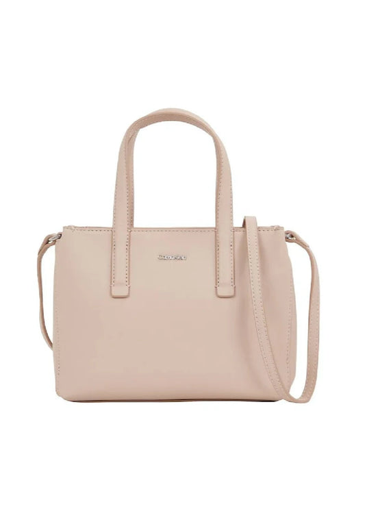 Women's CK Must Mini Tote Bag - Polyester, Beige
