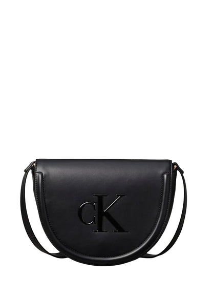Logo Raised Saddle Crossbody