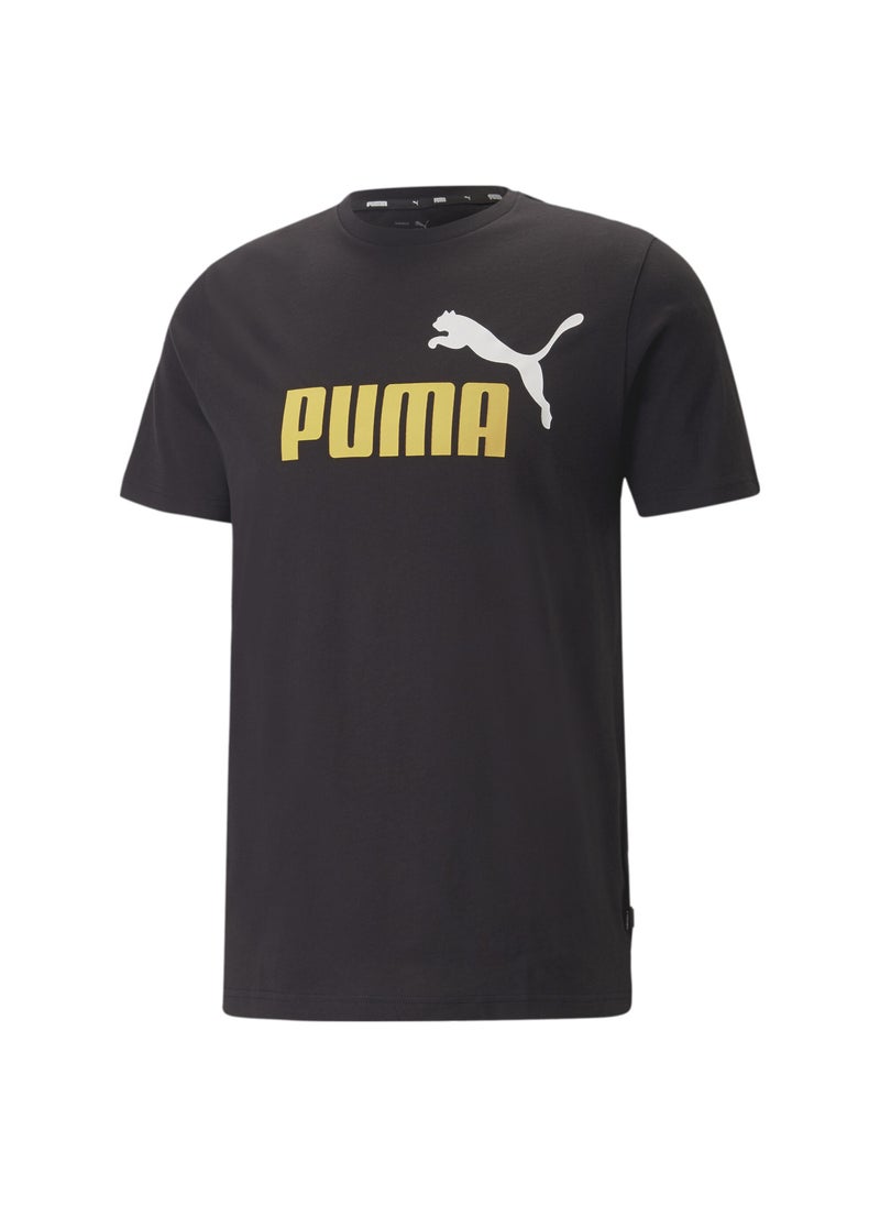 Essentials+ 2 Colour Logo Mens Shortsleeve T-shirt