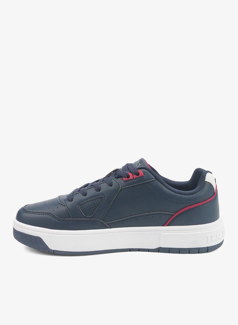 Men's Navy Classic Low-Top Sneakers,Lightweight Shoes Casual for Everyday Style
