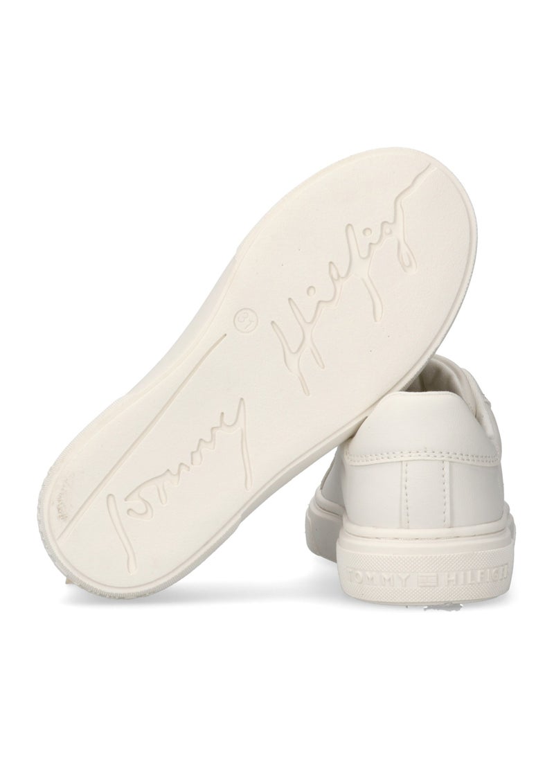 Kids Lace Up Low Top Sneakers