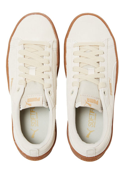 Smash Platform Womens Beige Suede Trainers