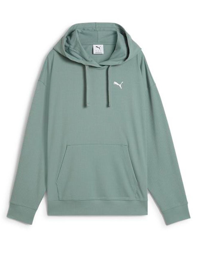 Essential Elevated Ribbed Hoodie