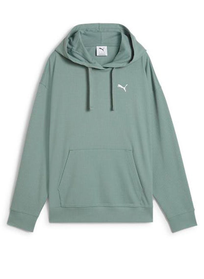 Essential Elevated Ribbed Hoodie
