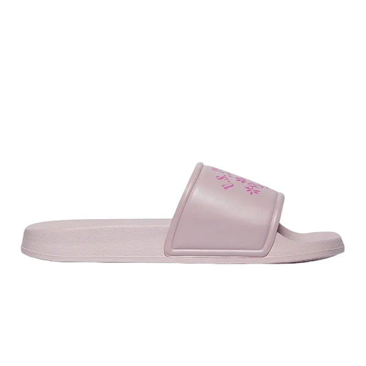 Women's Pink Signature Slides Shoes - Effortless Style Meets Ultimate Relaxation!