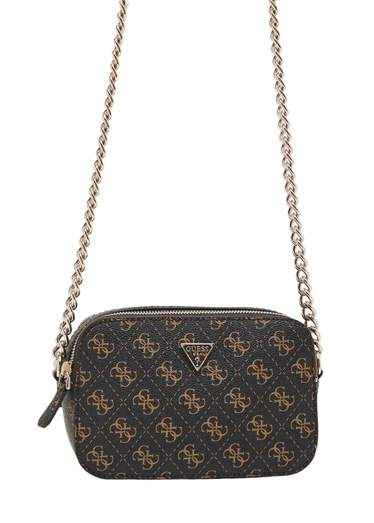 Noelle Logo Detail Zip Through Crossbody