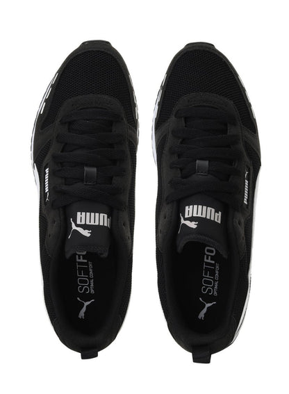 R78 Runner Mens Black Trainers