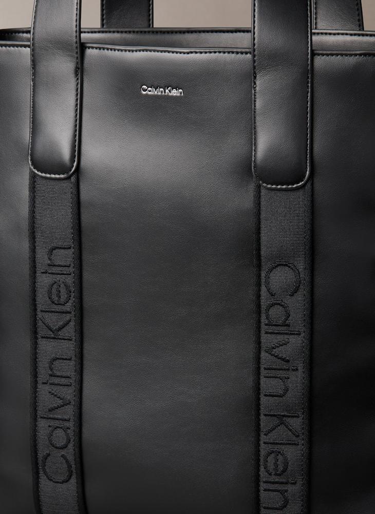 Casual Webbing Strap Tote