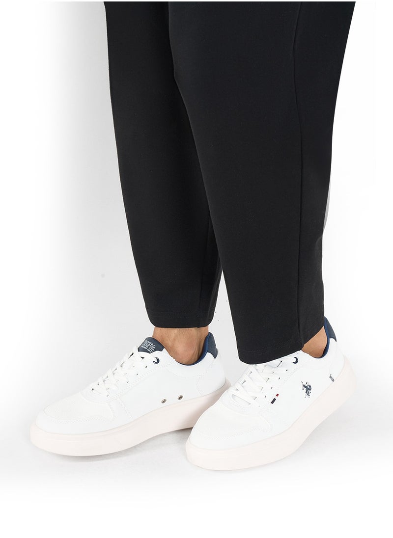 Men's White Low-Top Limited Edition Sneakers – Super Light, A Dream for Every Feet Lover!
