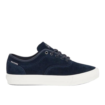 HIGH VULCANISED LOW OXFORD SUEDE TRAINERS