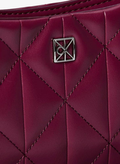 Quilted Emblem Logo Small Shoulder Bag