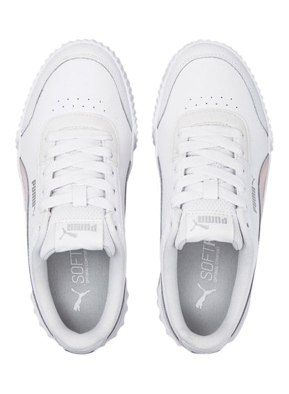 Carina Lift Girls White Trainers