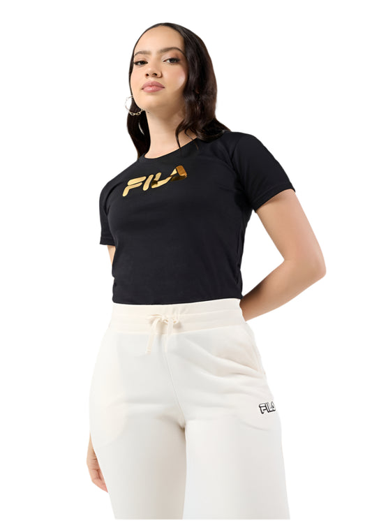Metallic Logo T-Shirt
