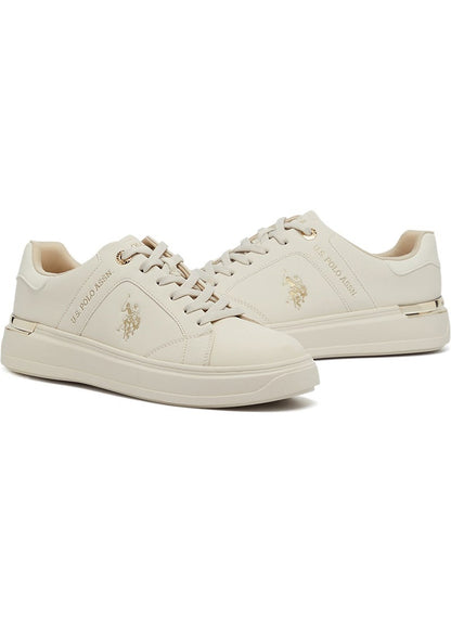Women's Beige Low-Top Exclusive Lightweight Sneakers – Unmatched Comfort, All-Day Wear, Confidence in Every Step