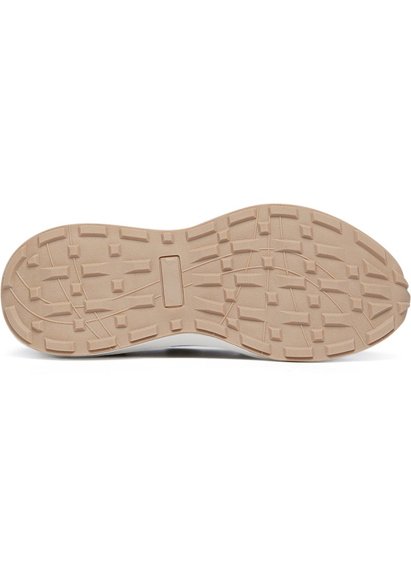 Women's Beige Low-Top Ultra-Light Shoe – Your All-Day Friend Who Really Cares for Your Feet, from Morning Jogs to Late-Night Strolls!