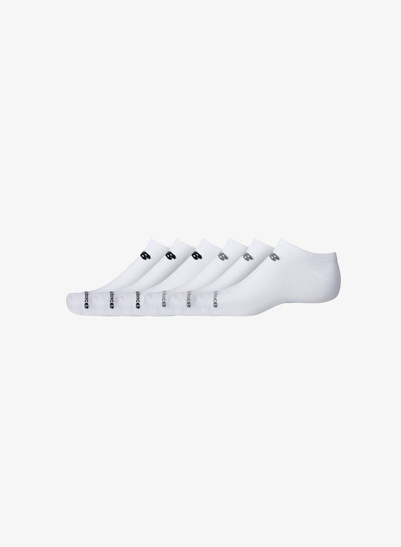 6 Pack Everyday Lightweight No Show Socks
