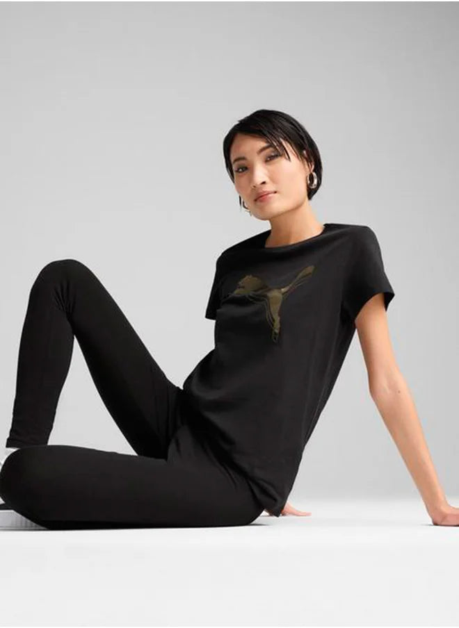 Essential Logo Metallic T-Shirt