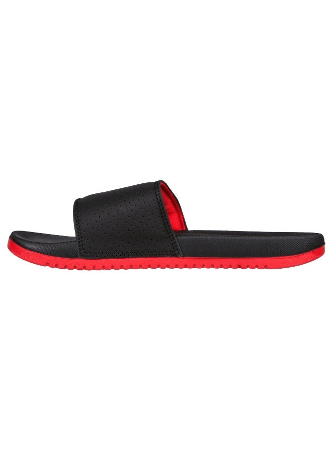 Skechers Gambix X Kids' Black Slides