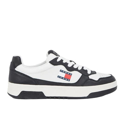 ESSENTIAL LEATHER LOW TRAINERS