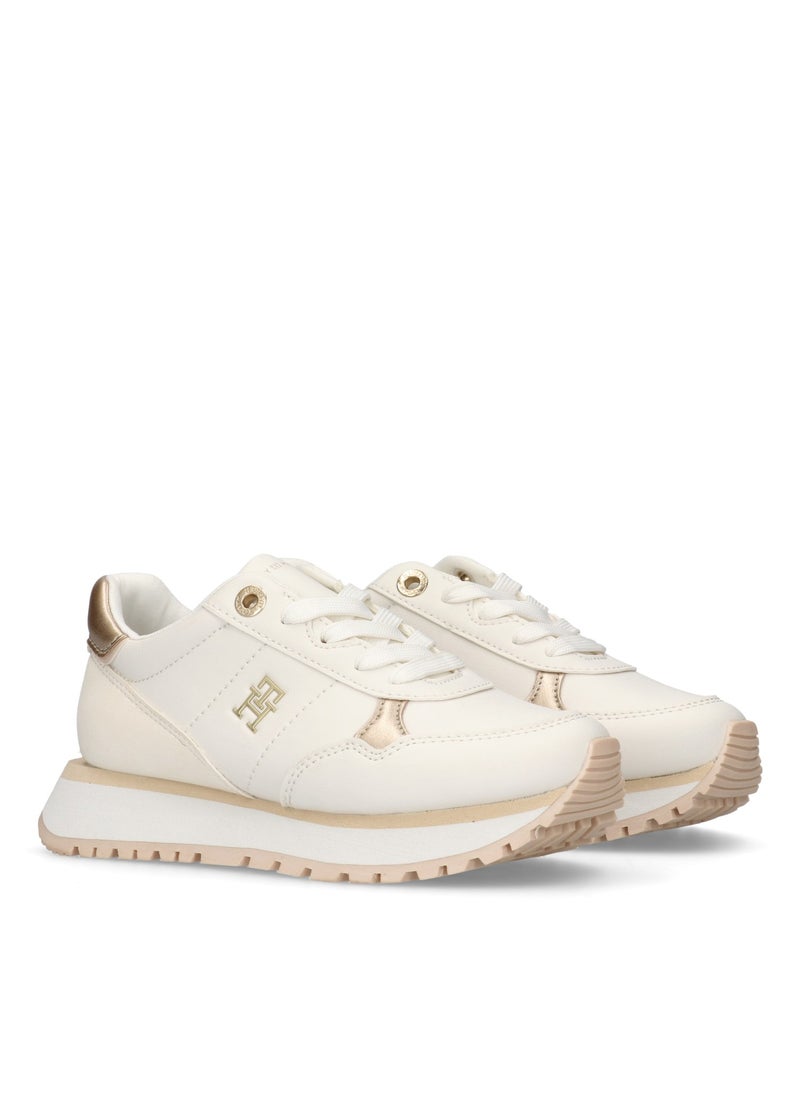 Kids Lace Up Low Top Sneakers