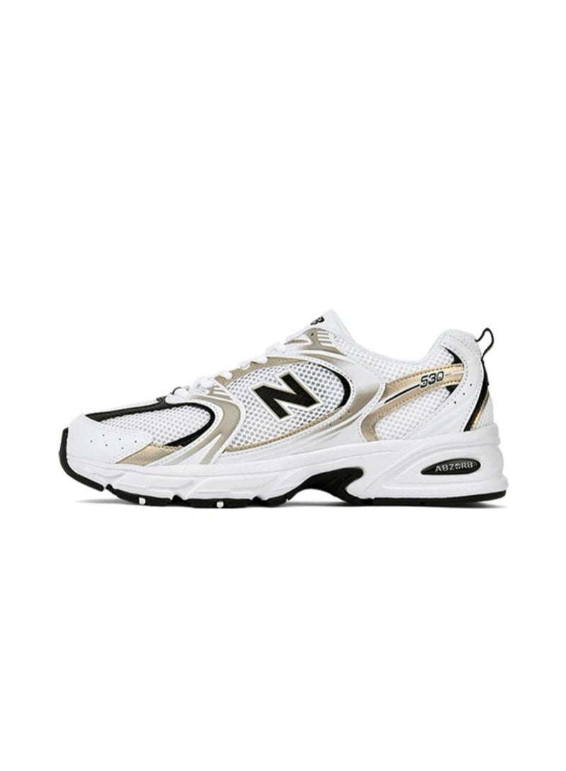 New Balance 530 Casual Sneakers White/Gold/Black