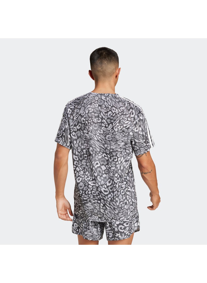 Own The Run Climacool 3 Stripes T-Shirt