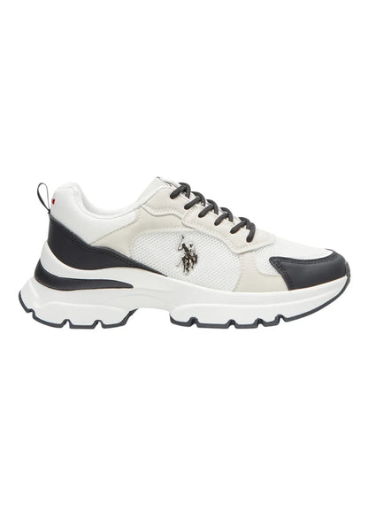Women's Black Sneakers - Bold Rugged Style with Durable Sole for Outdoor Wear