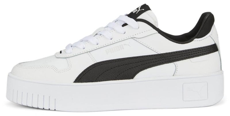 Carina Street Womens White Sneakers