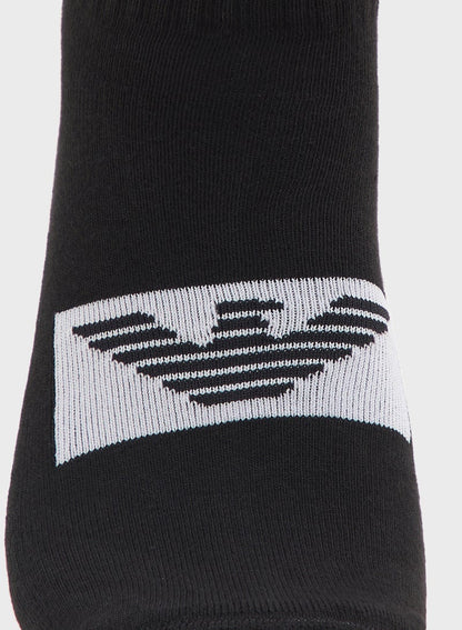 2 Pack Of Logo Ankle Socks
