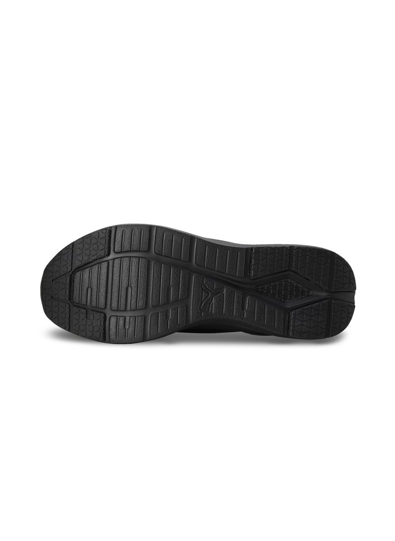 Wired Rapid Unisex Black Sneakers
