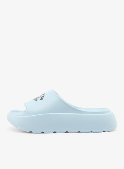 Women's Light Blue Slides - Stylish Perfect for Casual Outfit