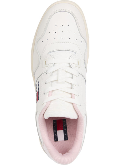Retro Logo Lace Up Sneakers