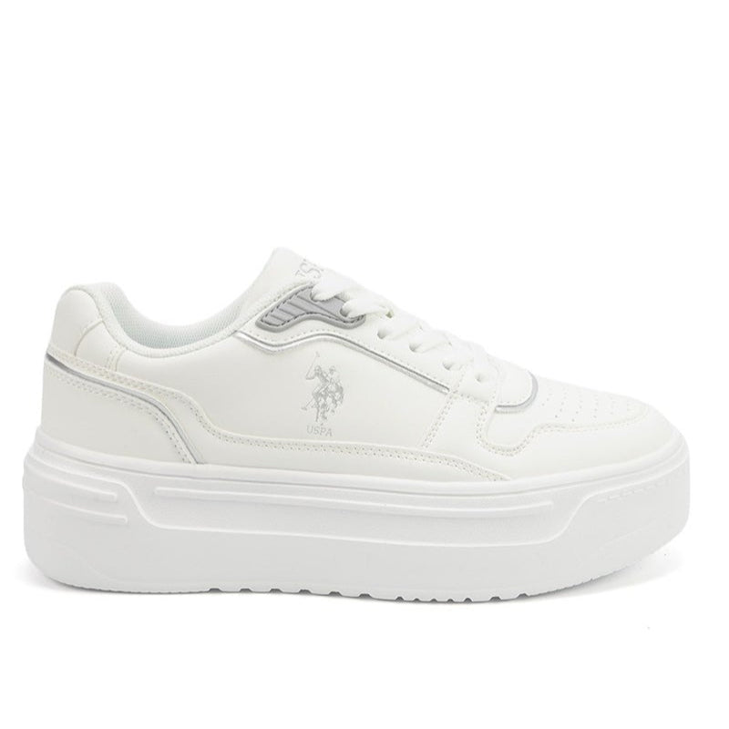 Women's  White Low-Top Sneakers - Style that Moves, Comfort that Lasts