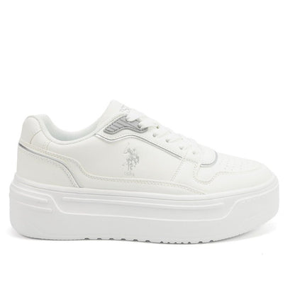 Women's  White Low-Top Sneakers - Style that Moves, Comfort that Lasts