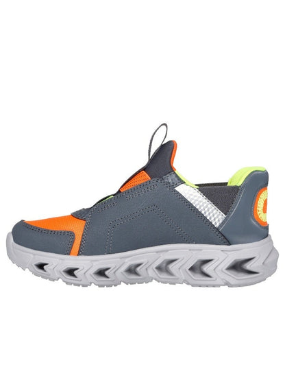 Skechers HYPNO-FLASH 2.0 Kids' Grey Slip-On Shoes
