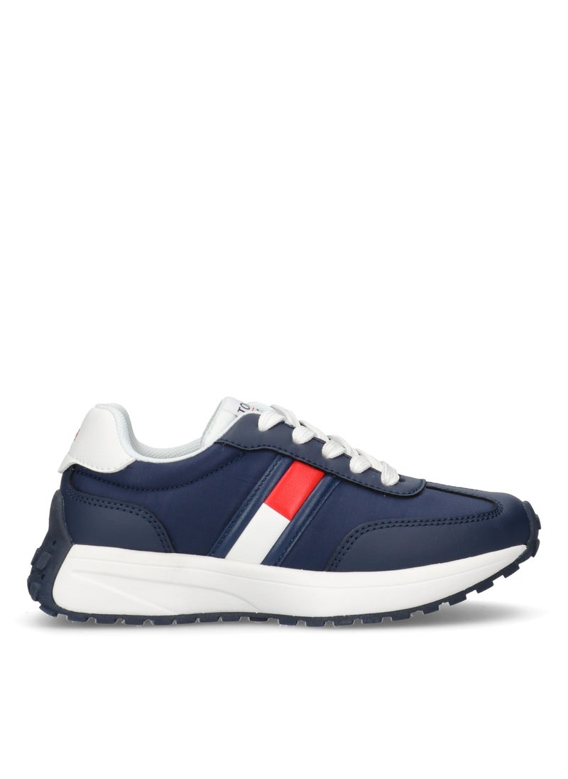 Kids Lace Up Low Top Sneakers