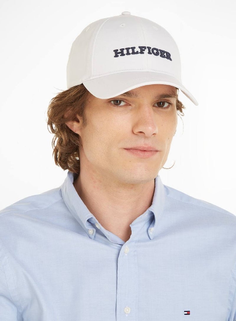 Hilfiger Monotype Canvas Panel Cap
