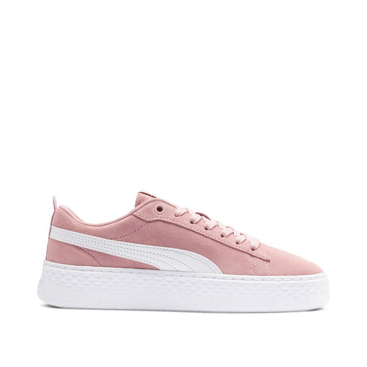 Smash Platform Womens Pink Suede Trainers