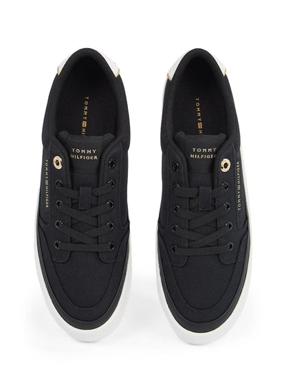 Logo Detail Lace Up Low Top Sneakers