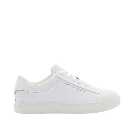 Logo Detail Lace Up Low Top Sneakers