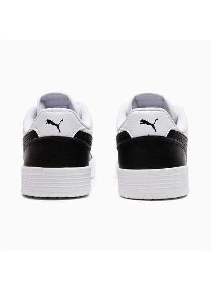 Caracal Unisex White Black Trainers