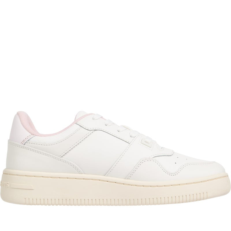 Retro Logo Lace Up Sneakers