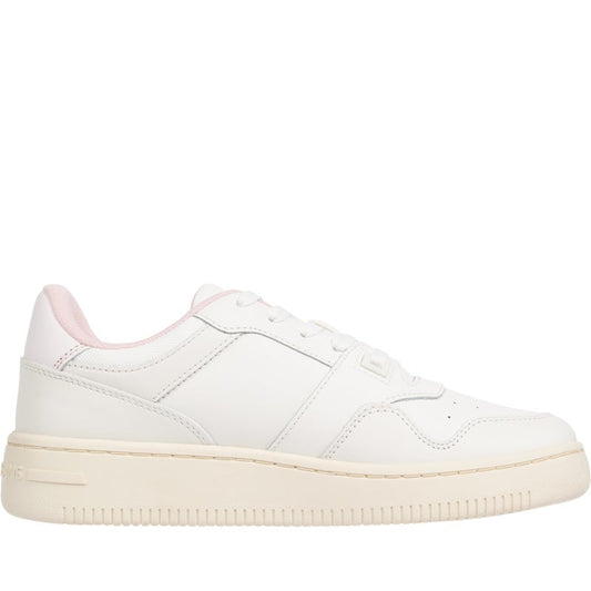 Retro Logo Lace Up Sneakers