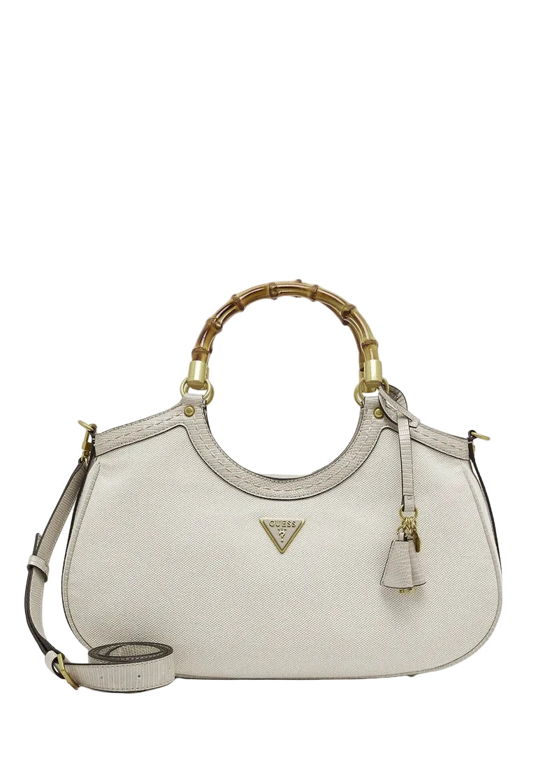 Zabry Large Bamboo Satchel Bag