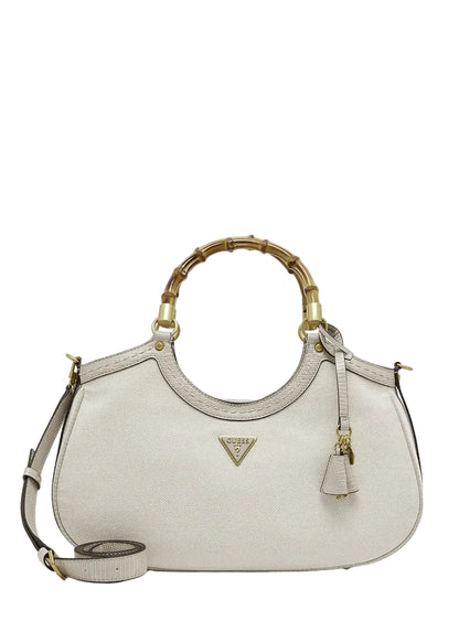 Zabry Large Bamboo Satchel Bag