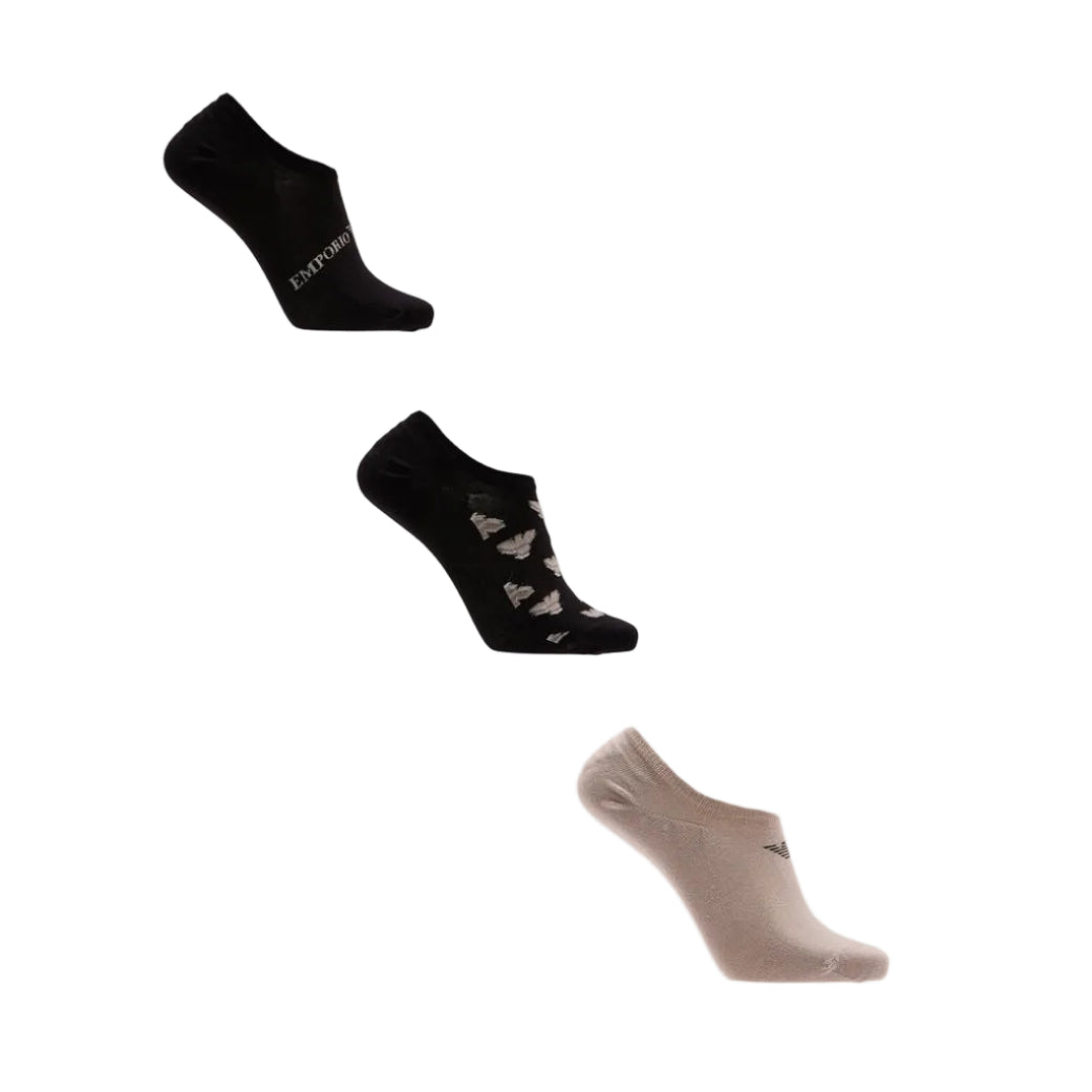 3 Pack Logo Ankle Socks