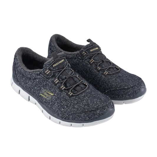 Women Gratis - Good Idea Slip On Running Shoes, Charcoal